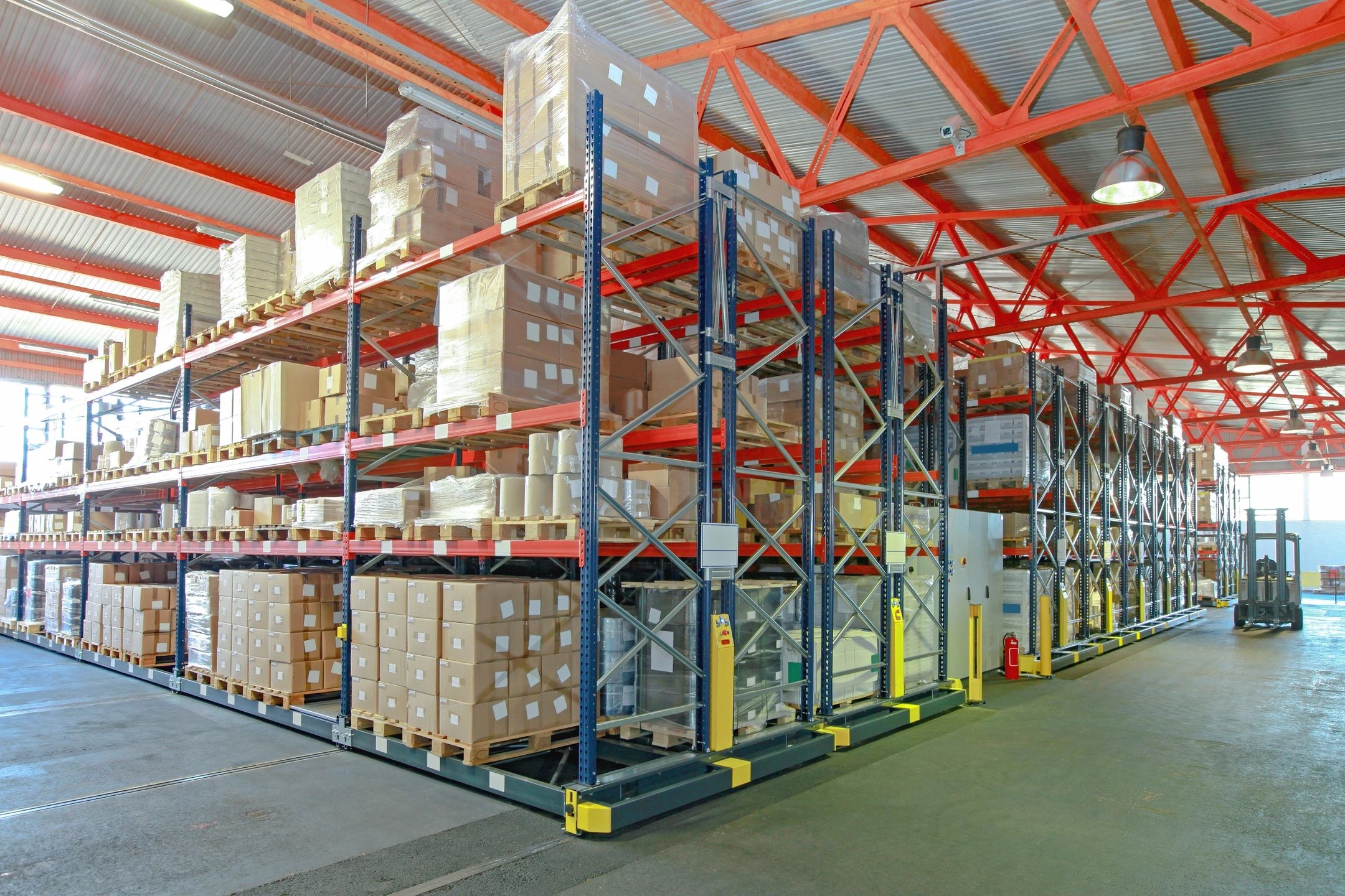 Modern industrial warehouse facility